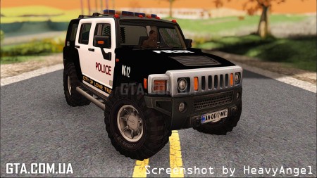 Hummer H3 Police 